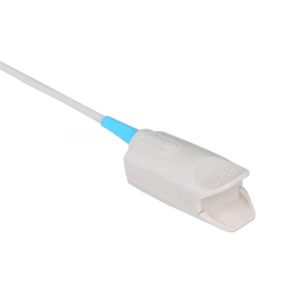 Sensor de SpO2 reutilizable compatible con GE OxyTip+ de 3,6 pies  Dedo adulto  Número de parte: U403-127
