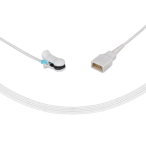 Sensor de SpO2 reutilizable compatible con Nonin de 3,6 pies   Clip de oreja para adultos  Número de parte: U903-08