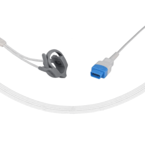 Sensor de SpO2 reutilizable compatible con GE TruSignal de 3,6 pies   Envoltura neonatal  Número de parte: U303-117
