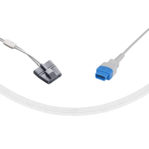 Sensor de SpO2 reutilizable compatible con GE TruSignal de 3,6 pies   Blanda pediátrica  Número de parte: U103S-117