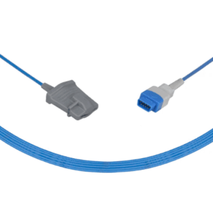 Sensor de SpO2 reutilizable compatible con GE Tru Signal de 3,6 pies  Adulto suave  Número de parte: U403S-117
