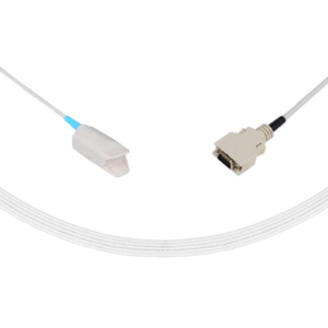 Sensor de SpO2 reutilizable compatible con Masimo 3.6 pies - 1396  Dedo adulto  Número de parte: U403-15R