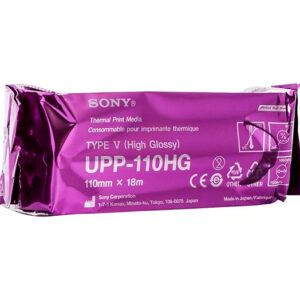 Papel para impresión de ultrasonido, ecografía, papel de alto brillo, UPP110HG. Marca Sony Original