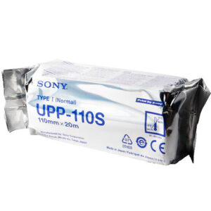 Papel para ultrasonido, imagen S, standard, marca Sony MOD P. UPP110S.
